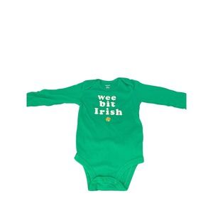 Carter Infant St. Patrick’s Day Irish Onesie size 9 months